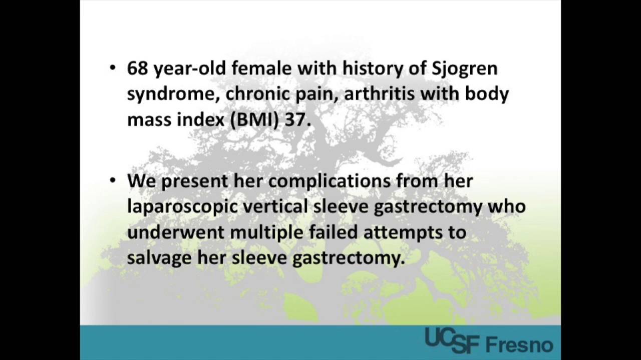 Salvage and revision of vertical sleeve gastrectomy for complications